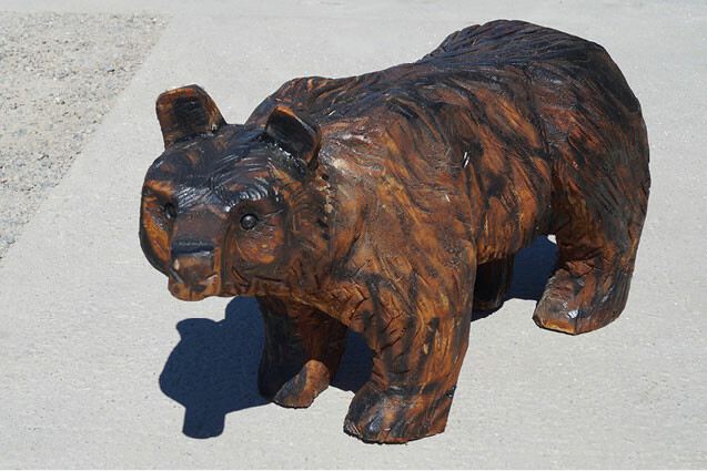 Foto af Play sculpture - bear