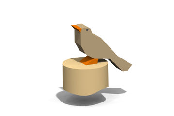 Play sculpture - bird