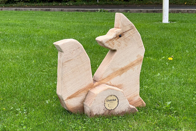 Foto af Play sculpture - fox