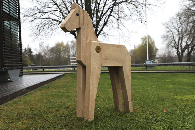 Foto af Play sculpture - horse