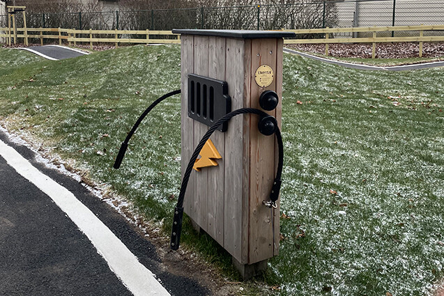 Foto af Electric charging station