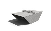 Pingout table tennis table - hot dip galvanized