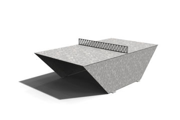 Pingout table tennis table - hop dip galvanized