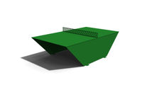 Pingout table tennis table - square