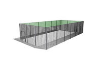Multi-sport court and sports pitches