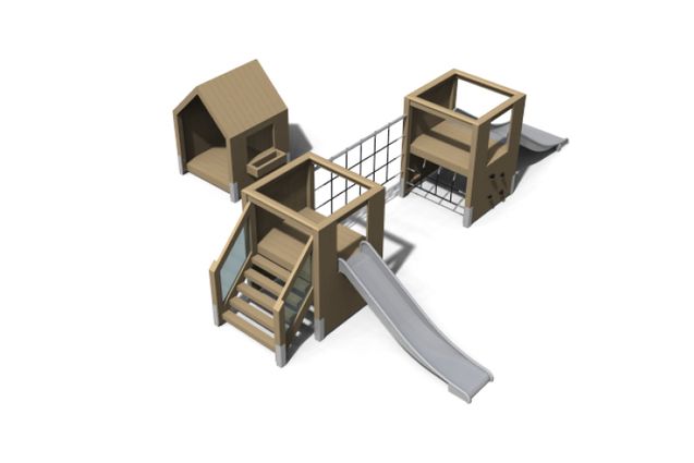 3D rendering af Play tower - Theodor Package 9