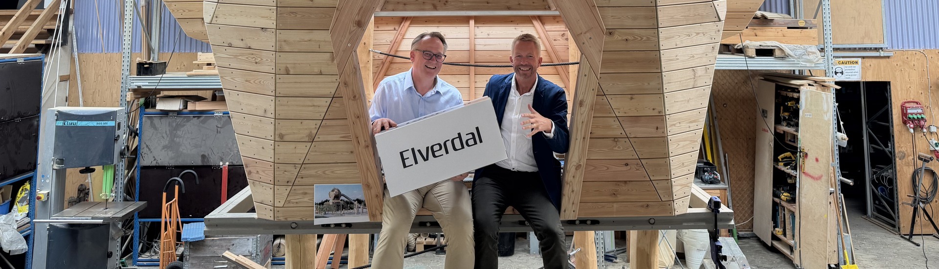 Founder Jens Bo Thorsager and new CEO Dines Sirvent-Graakjær